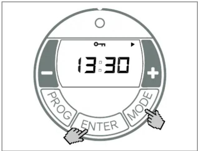 13:30 PROG ENTER MODE