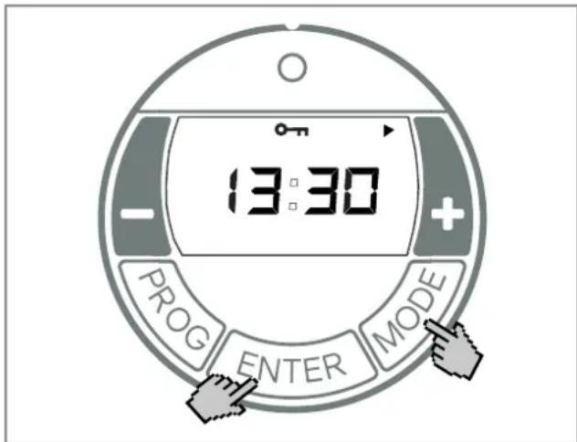 13:30 PROG ENTER MODE