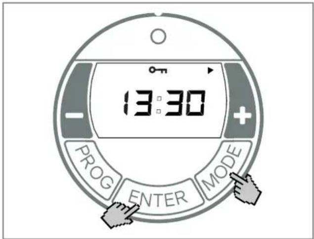 13:30 PROG ENTER MODE
