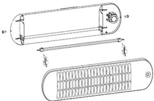 DIMPLEX BS 1201 S - Remplacement des éléments de chauffage - 1