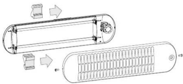 DIMPLEX BS 1201 S - Remove transport fastening - 1