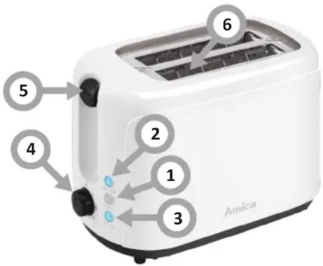 AMICA TD 1012 - ВАШ ПРИСТРІЙ: - 1