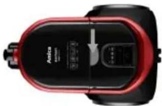 AMICA Akman VM 4011 - Почистване на контейнера за прах - 1