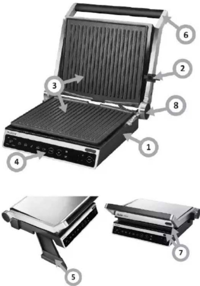 AMICA ProfiGrill GK 5011 - TECHNICKÉ ÚDAJE: - 1