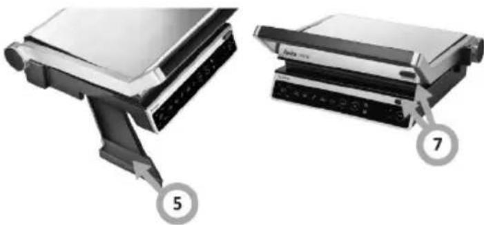 AMICA ProfiGrill GK 5011 - AUSSTATTUNG UND AUFBAU DES GERÄTS - 2