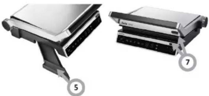 AMICA ProfiGrill GK 5011 - EQUIPAMIENTO Y DISEÑO DEL APARATO: - 2