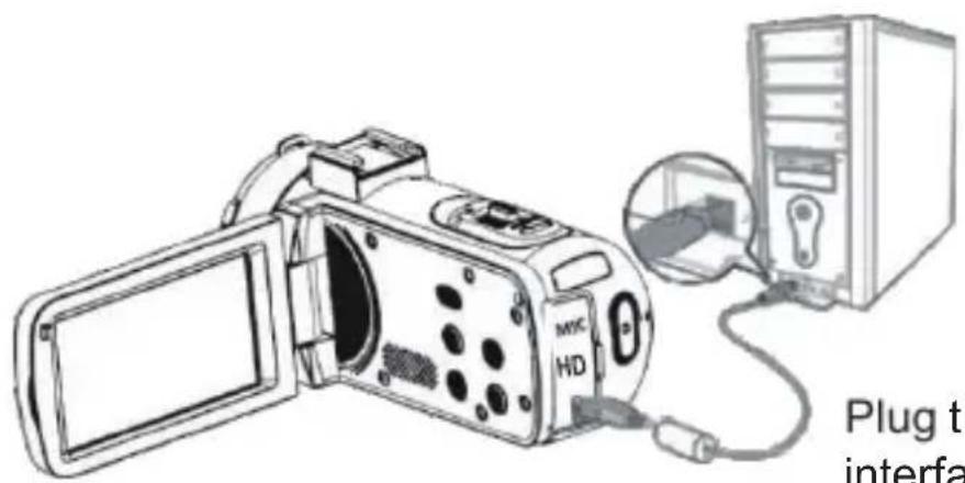 AGFAPHOTO CC2700 - Connecting to a computer - 1