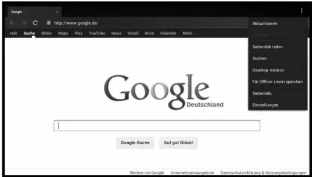 MEDION LIFE P85252 (MD 86883) - Browseroptionen - 1