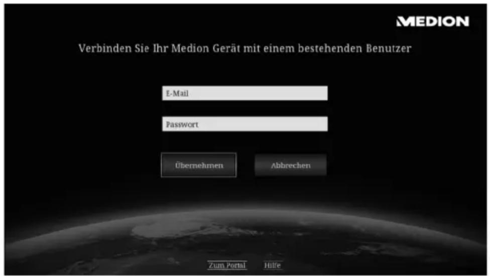 MEDION LIFE P85252 (MD 86883) - Lifesmart TV online registrieren - 7