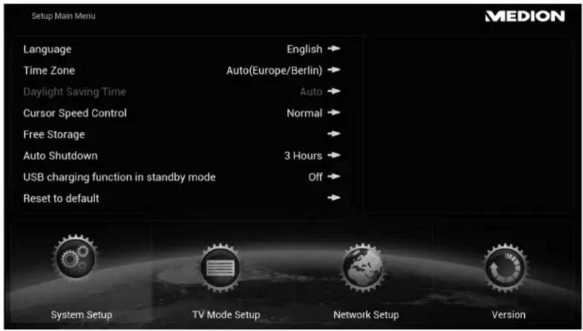 MEDION LIFE P85252 (MD 86883) - System Setup - 1