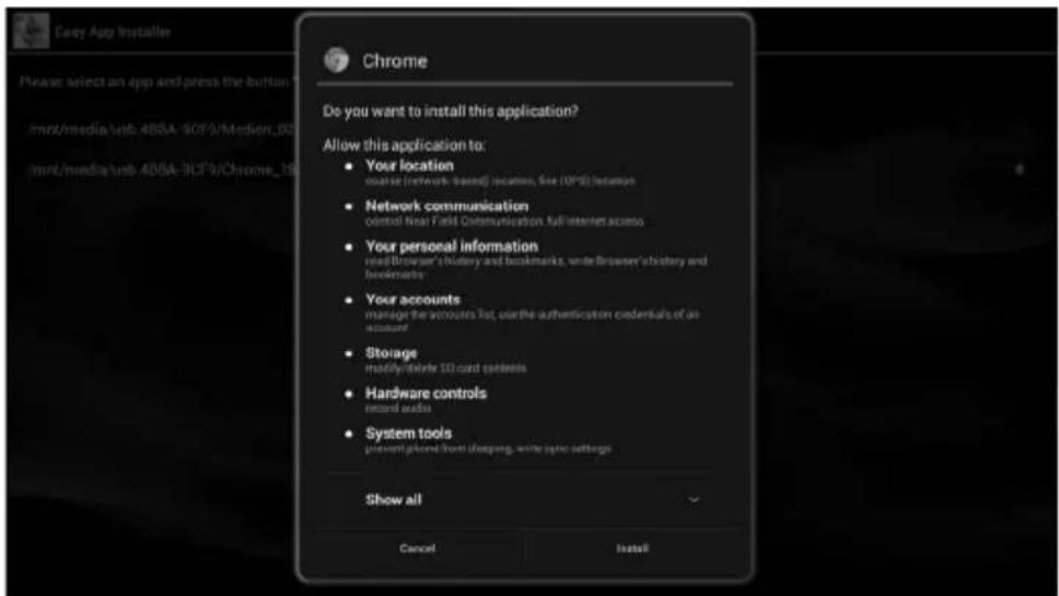 MEDION LIFE P85252 (MD 86883) - Installer des applications depuis des supports de données externes - 2