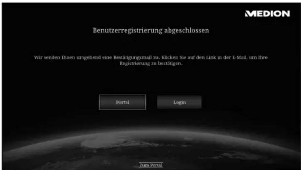 MEDION LIFE P85252 (MD 86883) - Lifesmart TV online registrieren - 6