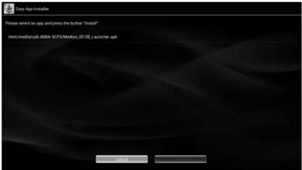 MEDION LIFE P85252 (MD 86883) - Installing apps from external data carriers - 1