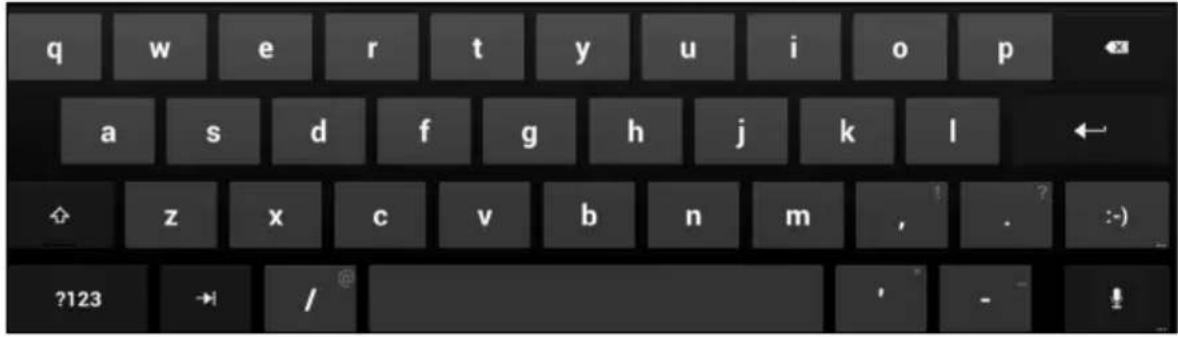MEDION LIFE P85252 (MD 86883) - Saisie sur le clavier virtuel - 1