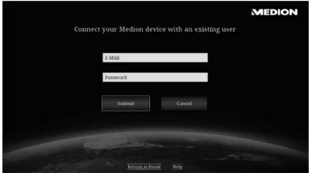 MEDION LIFE P85252 (MD 86883) - Online registration of Lifesmart TV - 3
