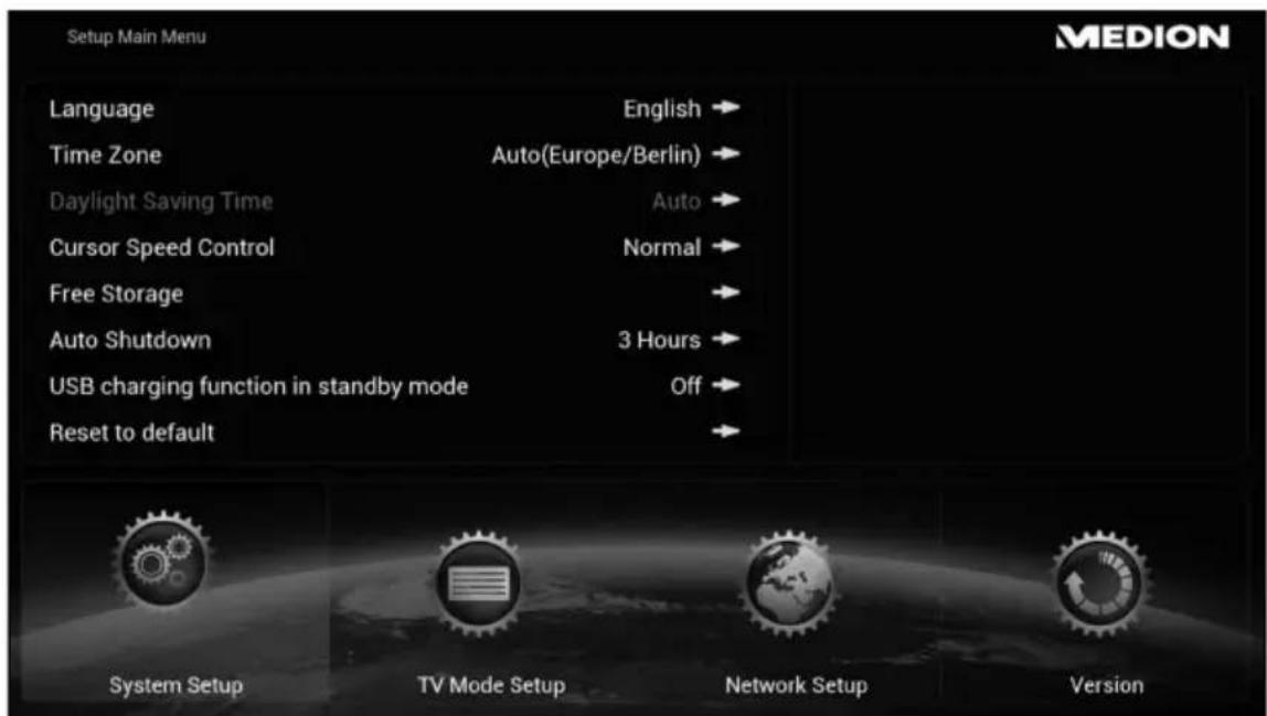 MEDION LIFE P85252 (MD 86883) - System Setup - 1