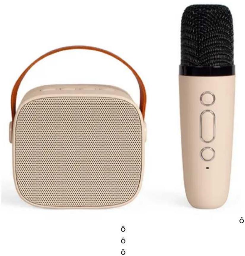LIVOO TEC618 - Mini karaoké sans fil bluetooth® - 1