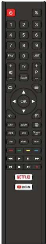 Krüger&Matz KM0255UHDS6 - Telecommande - 1