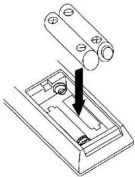 LENCO PDR065 - EINLEGEN DER BATTERIE - 1