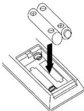 LENCO PDR065 - BATTERIJEN INSTALLEREN - 1