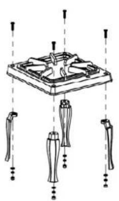 Orbegozo FO 6100 - INSTRUÇÕES DE MONTAGEM - 1