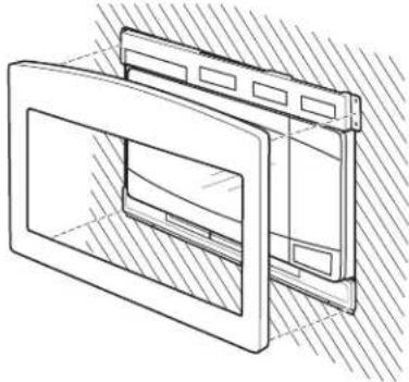 GE JX2027SMSS - INSTALL THE TRIM FRAME - 1