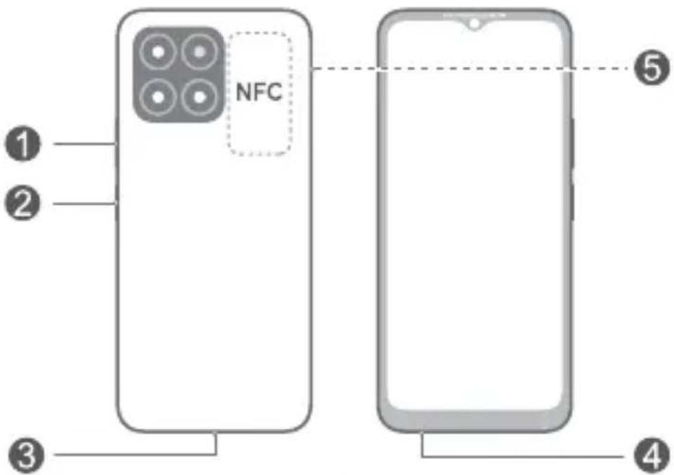 HONOR 70 Lite - Εξοικείωση με τη συσκευή σας - 1
