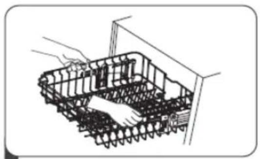 AMICA EGSP 566 100 E - Hinweise für die Benutzung des Korbs:: - 4