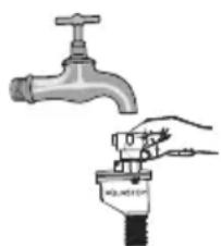 AMICA EGSP 566 100 E - Tuyau d'alimentation en eau - 2