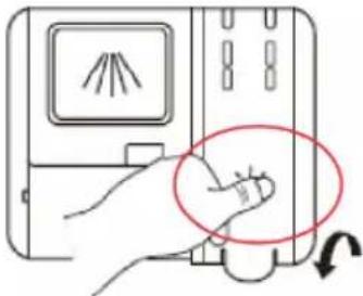 AMICA EGSP 566 100 E - Add rinse aid to the dispenser and adjust setting - 3