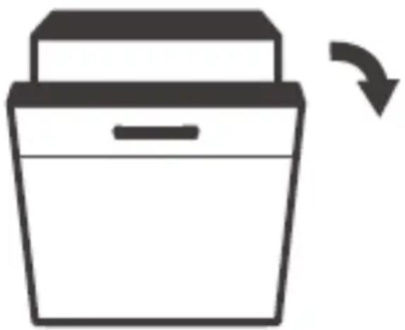 AMICA EGSP 566 100 E - Turn off the dishwasher - 2