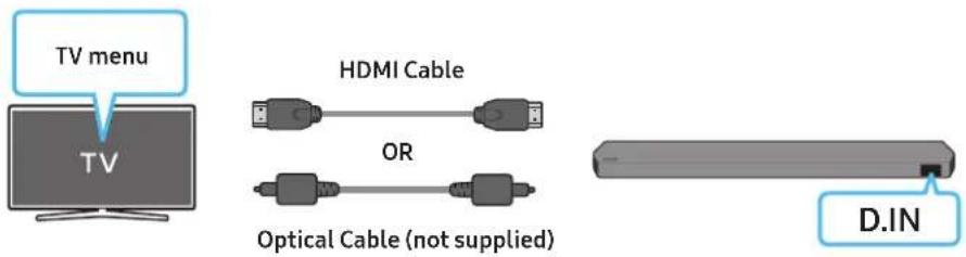 SAMSUNG HWQ700C - Using the Q-Symphony Function - 1