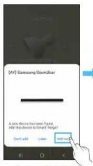 SAMSUNG HWQ800C - Početno povezivanje - 2