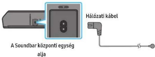 SAMSUNG HWQ800C - Az áramellátás és az egységek csatlakoztatása - 3