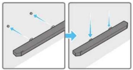 SAMSUNG HWQ800C - Sienas stiprinājuma komponenti - 11