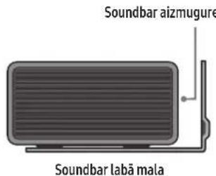 SAMSUNG HWQ800C - Sienas stiprinājuma komponenti - 10