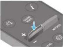 SAMSUNG HWQ990C - Inserting Batteries before using the Remote Control (AAA batteries X 2) - 17