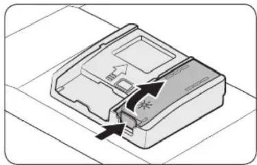 SAMSUNG DW60BG750SSLET - Riempimento del serbatoio del brillantante - 1