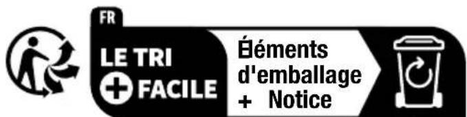 FR LE TRI + FACILE Éléments d'emballage + Notice