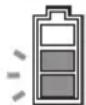 MAKITA DLM465Z - Indicazione della carica residua della batteria - 2