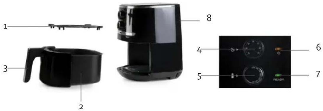DOMO DO538FR - PARTS - 1