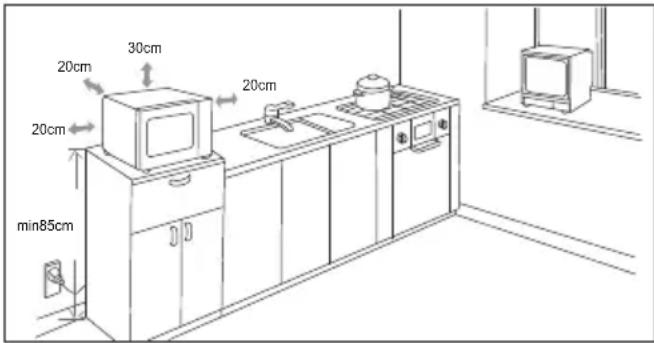 BEKO BMOB20231G - Installation and connection - 1