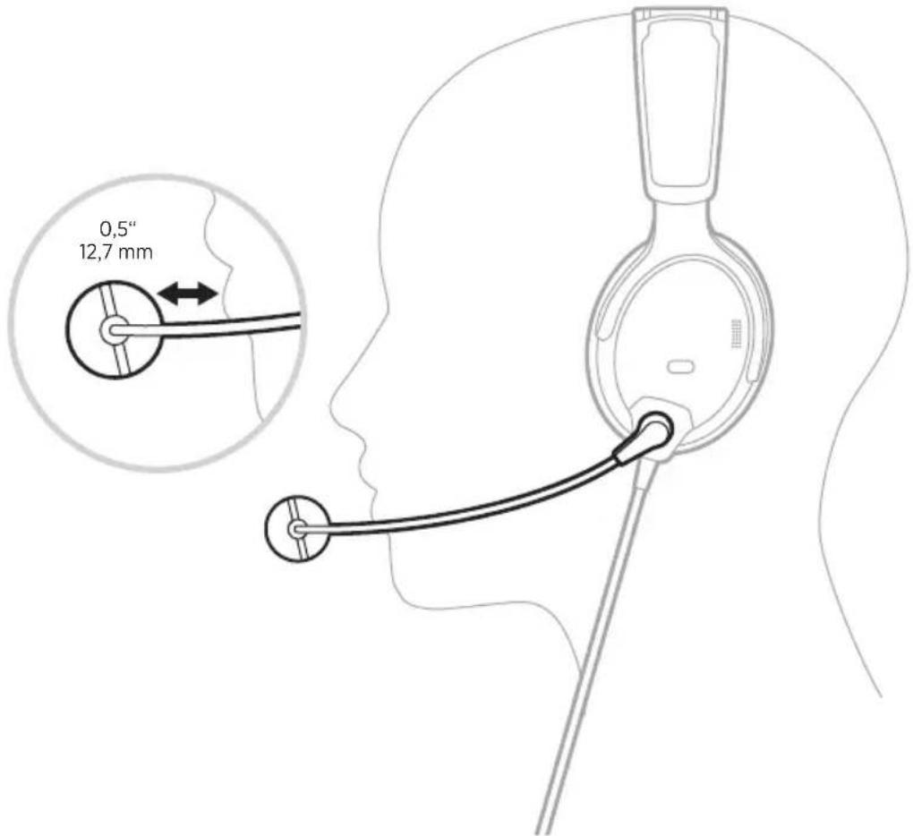 BOSE A30 Aviation Headset - KOPFBÜGEL ANPASSEN - 3