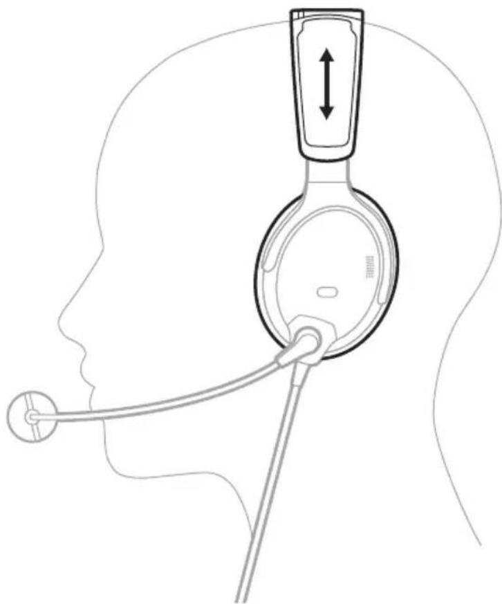 BOSE A30 Aviation Headset - KOPFBÜGEL ANPASSEN - 1