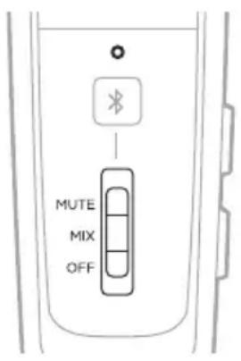 BOSE A30 Aviation Headset - SECONDARY AUDIO MODEスイッチ - 1