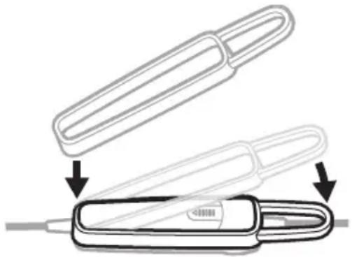 BOSE A30 Aviation Headset - Support du module de contrôle - 1