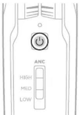 BOSE A30 Aviation Headset - POWER ON - 1