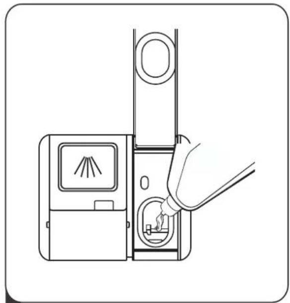 BRANDT BDJ424DB - emplissage du ac àproduit de rincage - 3