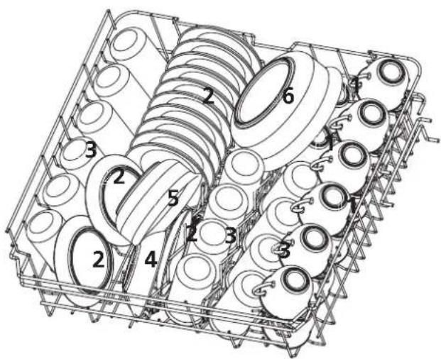Technical diagram of a mechanical assembly with numbered components for identification