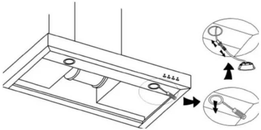 BRANDT AD1515X - Model s LED žárovkou - 1